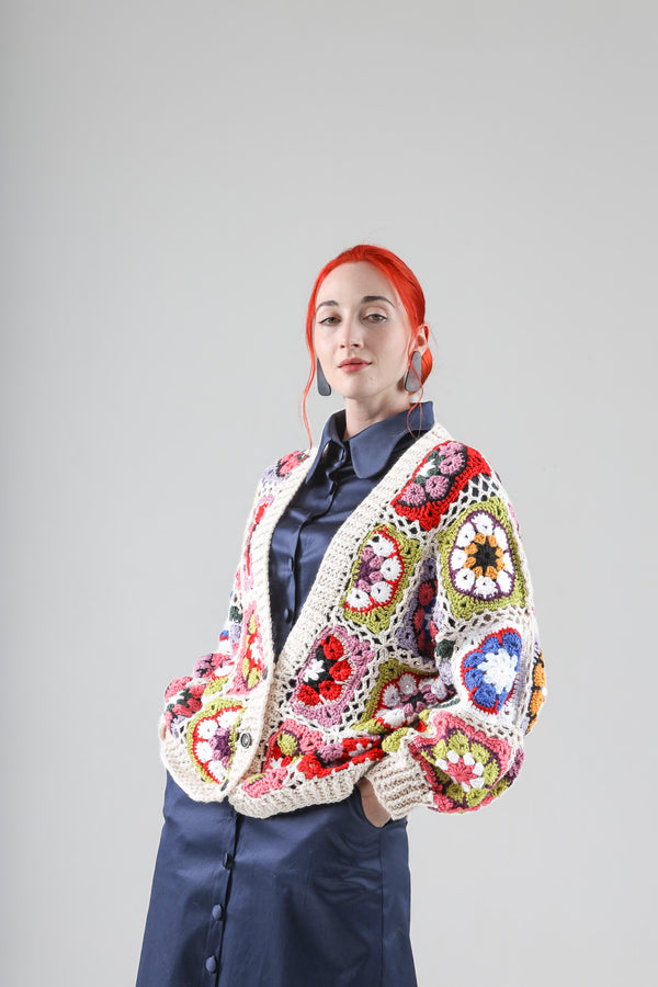 - Handmade crochet jumper no 6