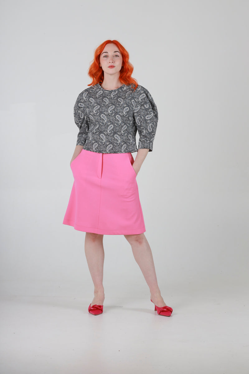 1- Jo skirt in bubblegum pink