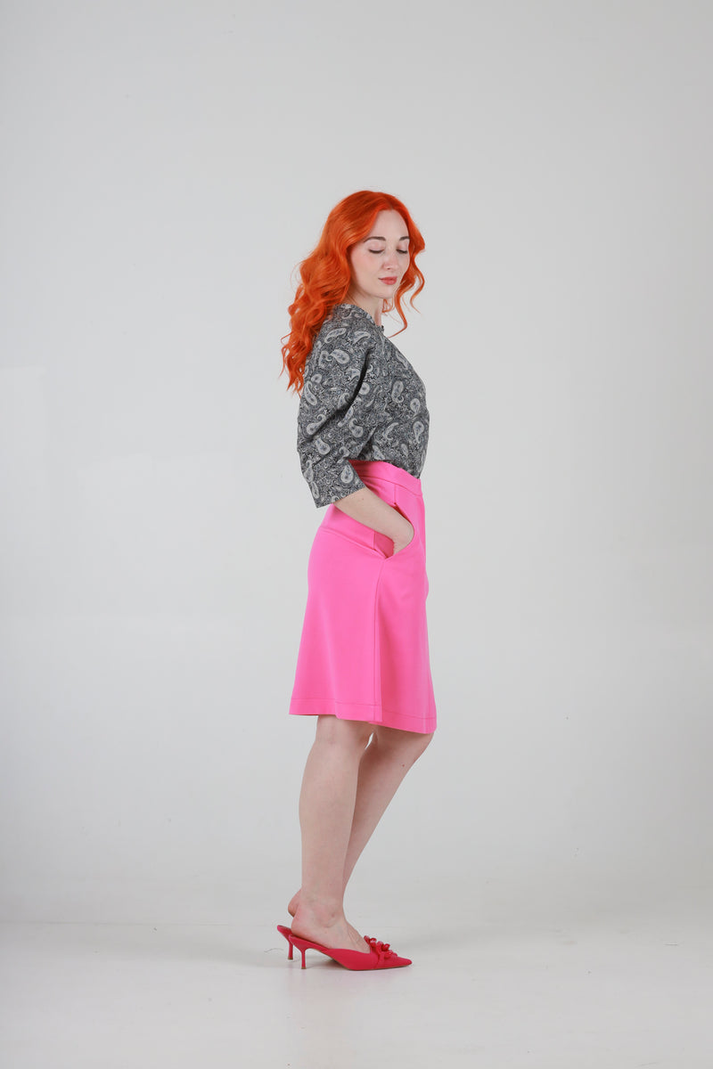 1- Jo skirt in bubblegum pink
