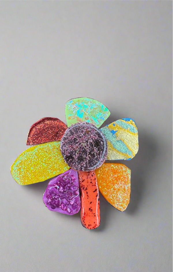 Candy rock brooch no 5