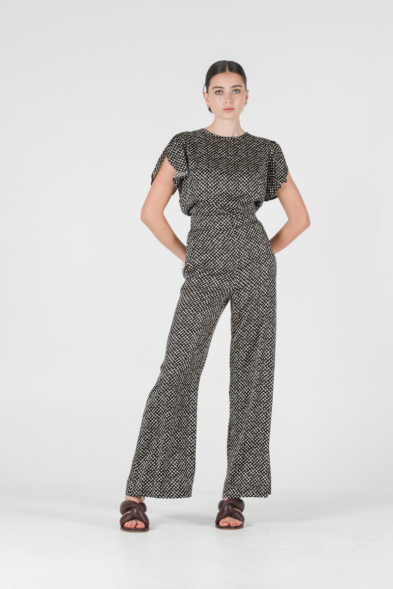 1 - Heidi pants with elastic waistband