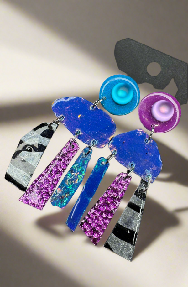 Candy rock earrings 3