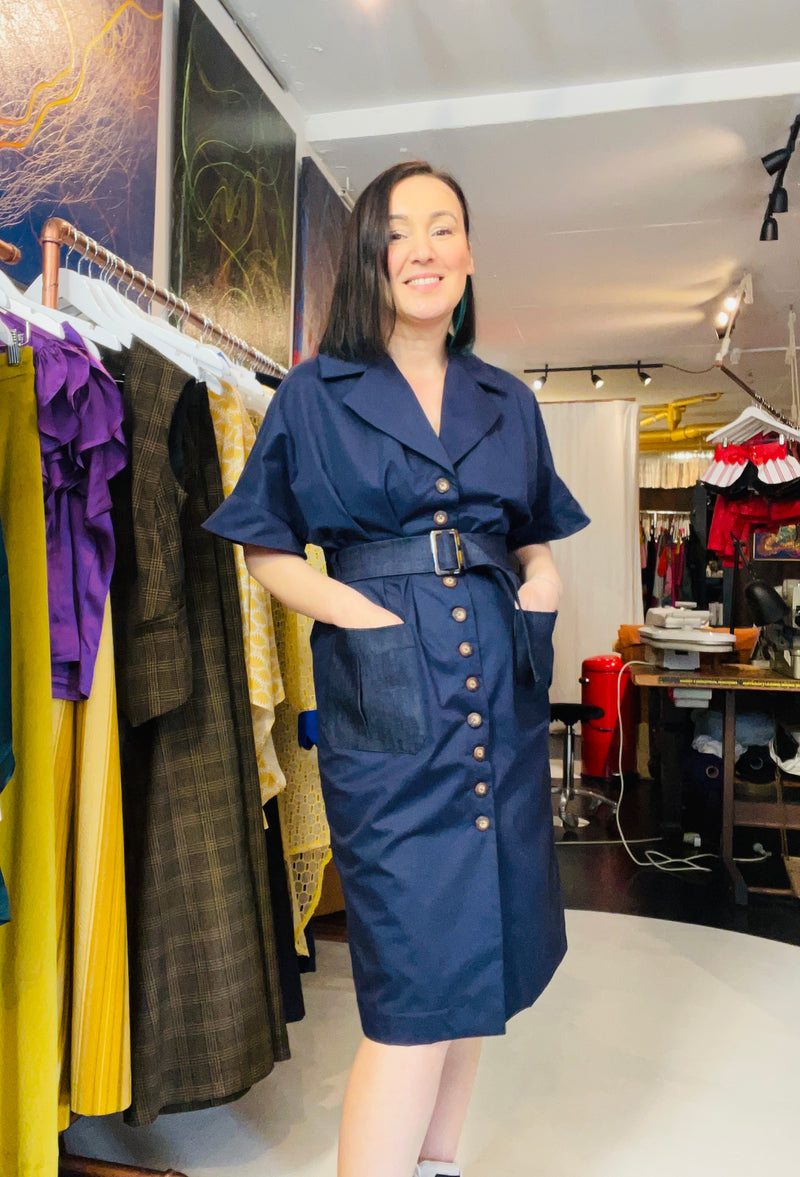 1- Alyson navy dress