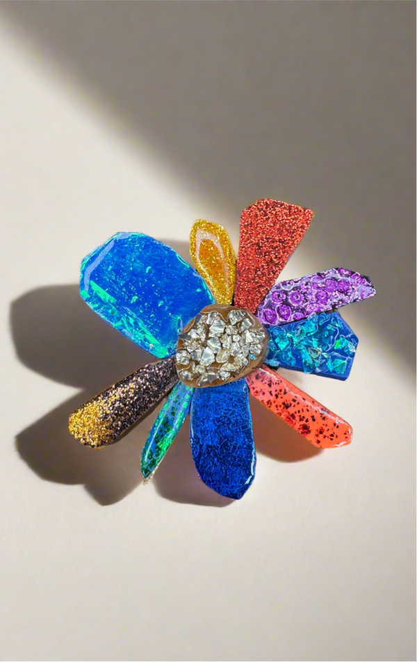 Candy rock brooch no 6