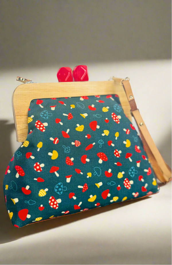 Minski bag in mushroom print