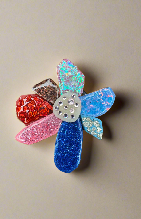 Candy rock brooch no 2