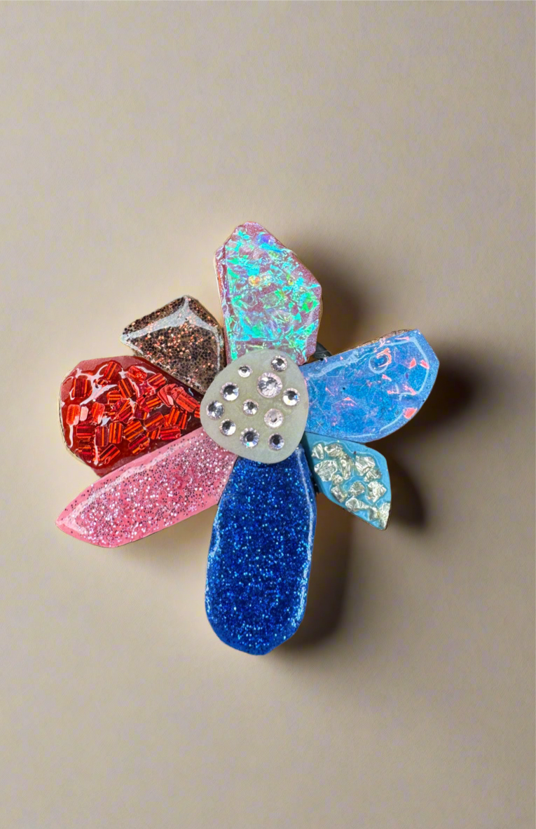 Candy rock brooch no 2