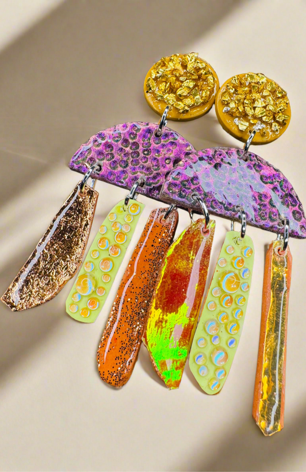Candy rock earrings 7