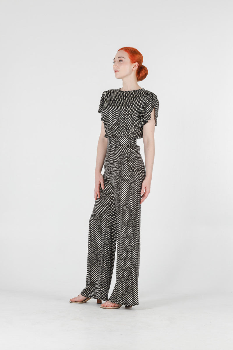 1 - Heidi pants with elastic waistband