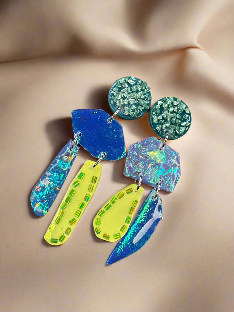 Candy rock earrings 4