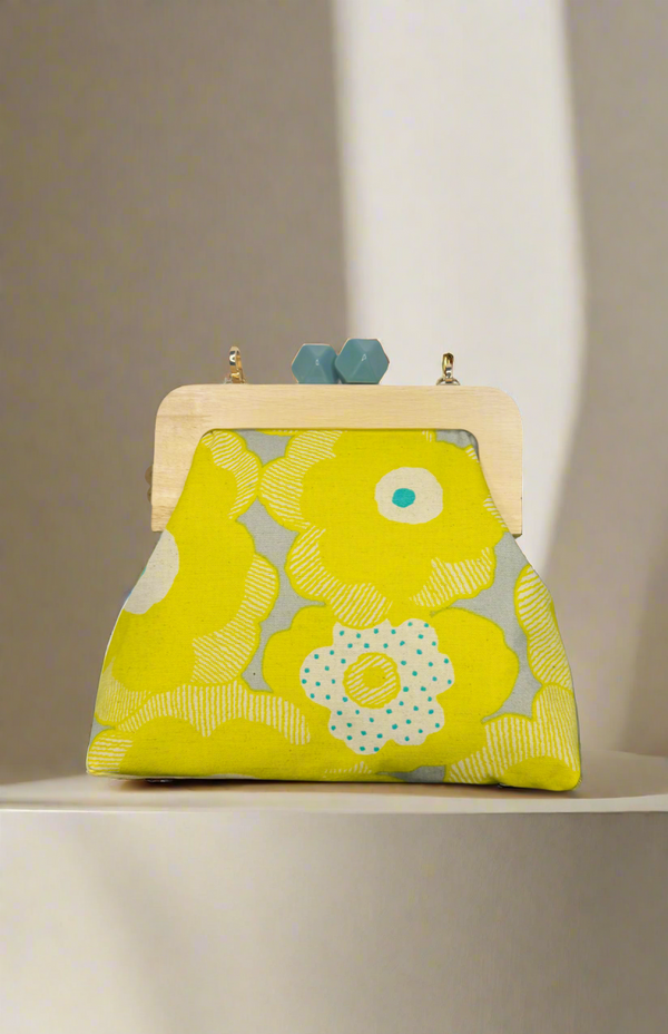 Minski bag in neon yellow