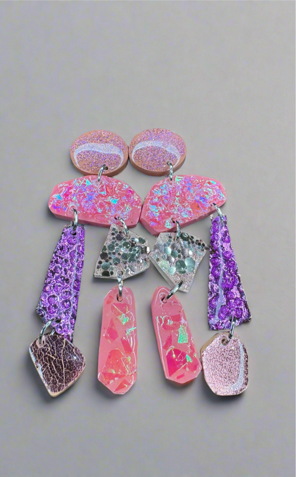 Candy rock earrings 8