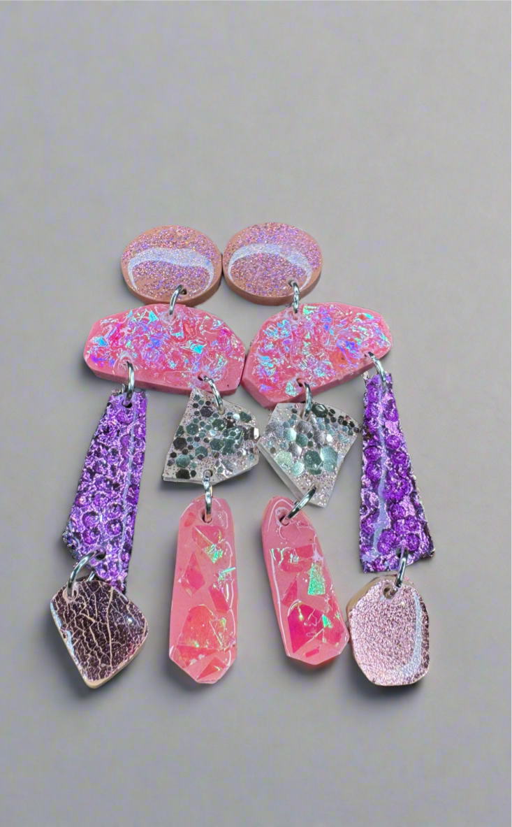 Candy rock earrings 8