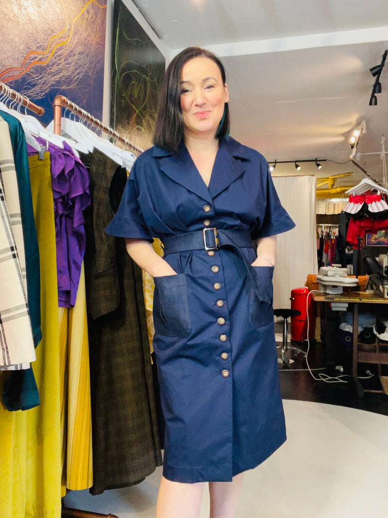 1- Alyson navy dress
