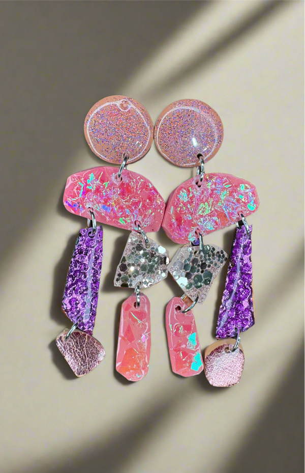 Candy rock earrings 8