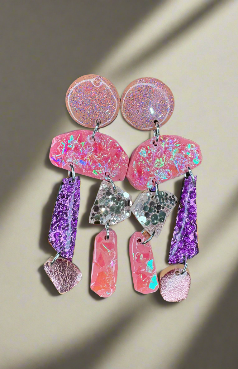 Candy rock earrings 8