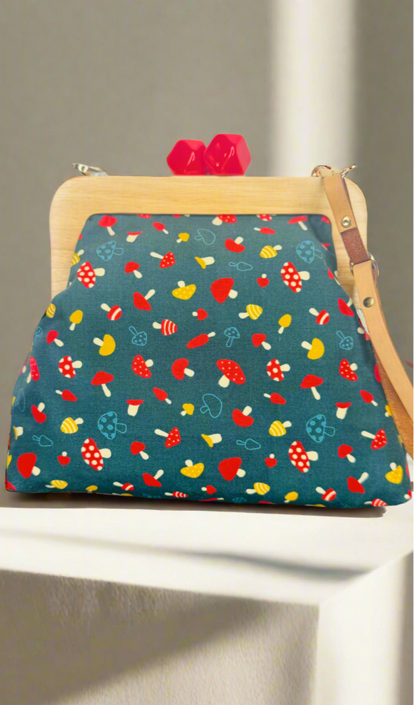 Minski bag in mushroom print