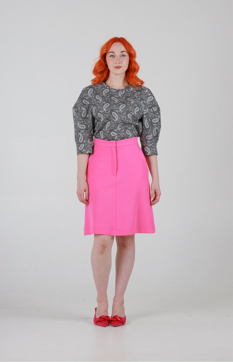 1- Jo skirt in bubblegum pink