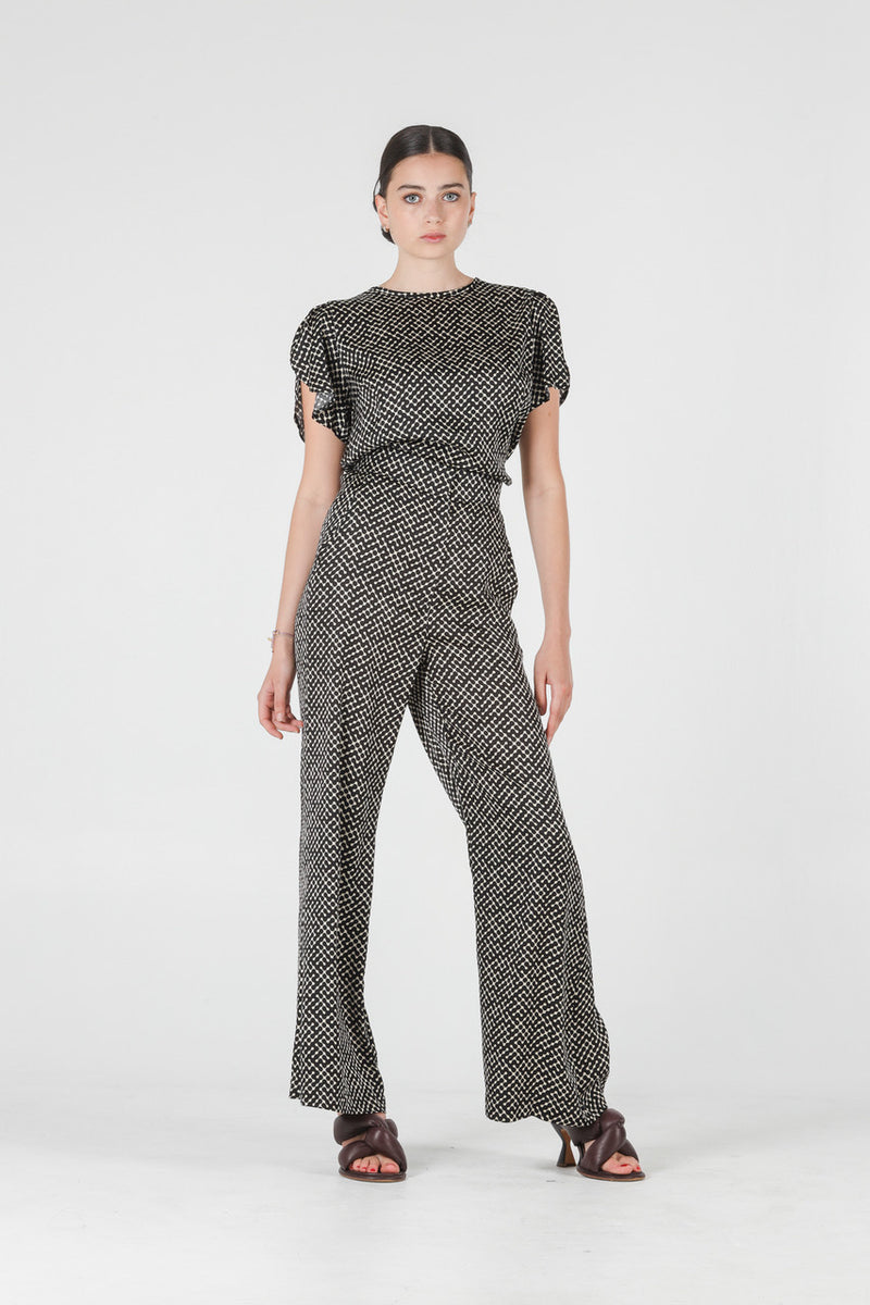 1 - Heidi pants with elastic waistband