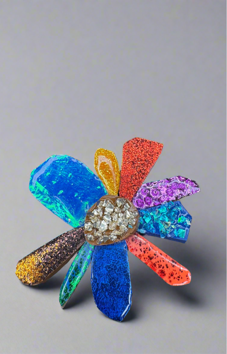 Candy rock brooch no 6