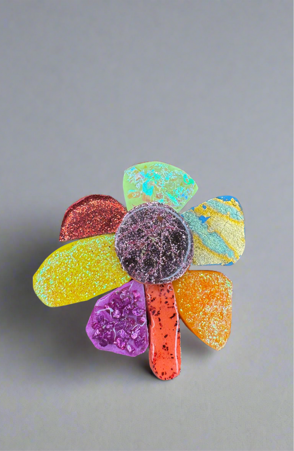 Candy rock brooch no 5