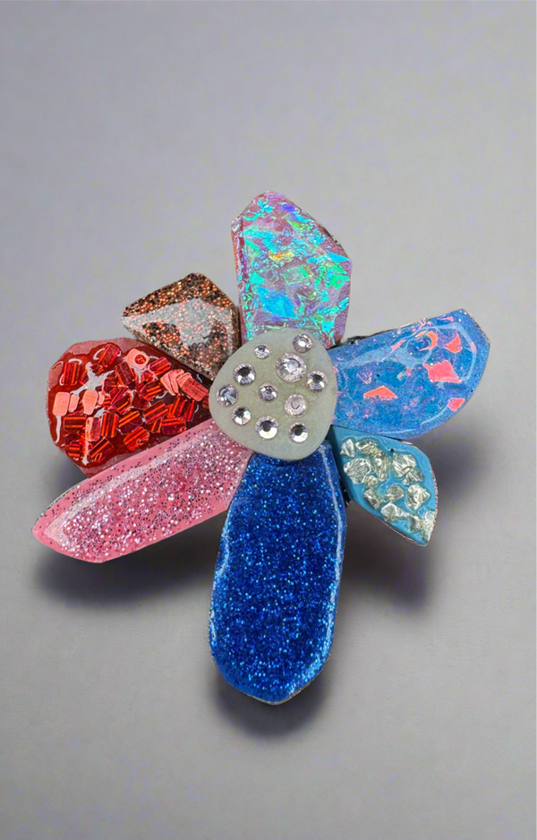 Candy rock brooch no 2