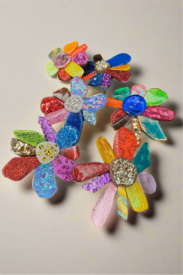 Candy rock brooch no 1