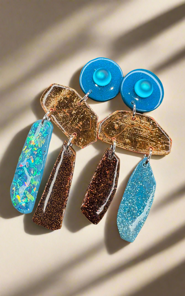 Candy rock earrings 6