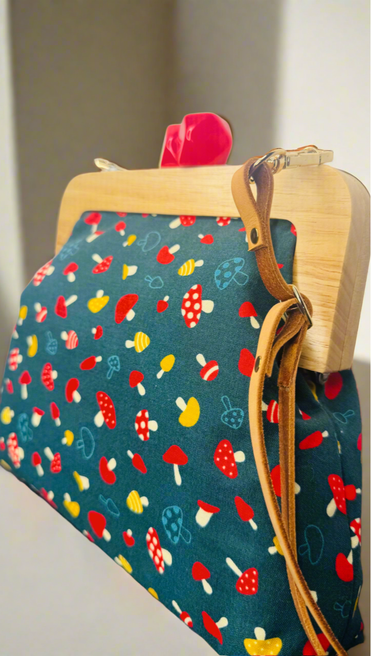 Minski bag in mushroom print