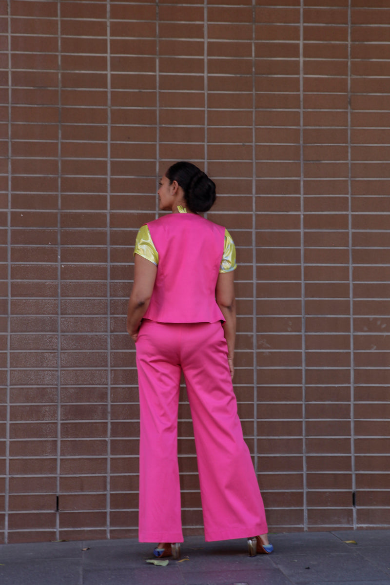 Pink vest