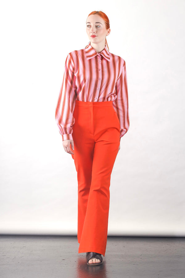1- Anthony shirt in pink stripes